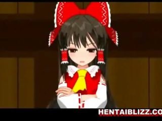 Perhambaan 3d hentai babe mendapat disebat dan pantat/ punggung suntikan dengan yang enema