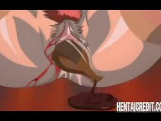 Animasi pornografi gadis brutal kebobolan