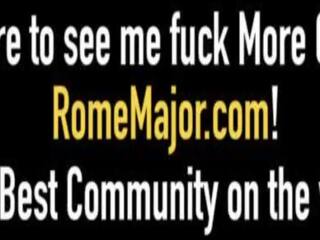 Black Knight Rome Major Muff Stuffs Dark Dicked Sarah Lace & She Love's It!